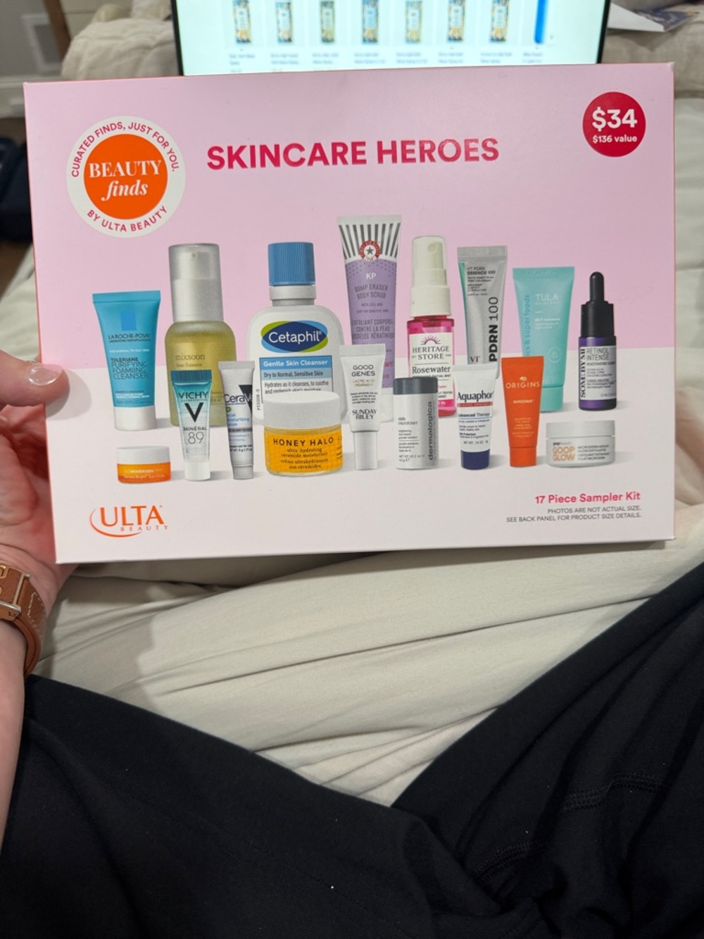 Ulta Beauty Skincare Heroes Sampler Kit - Pink